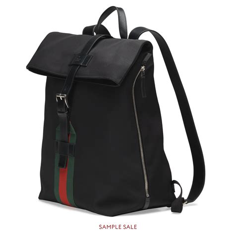 gucci techno canvas backpack|Gucci backpack for men.